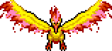 Moltres sprite in PokéSurvivor