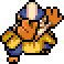Hariyama sprite in PokéSurvivor