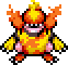 Magmortar sprite in PokéSurvivor